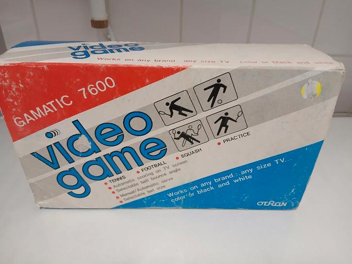 Gamatic 7600 Pong vintage spelcomputer, Computers en Software, Vintage Computers, Ophalen