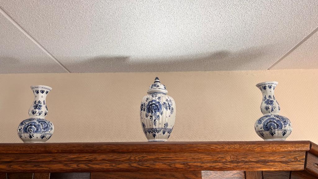 Vazen royal Delft, Antiek en Kunst, Ophalen of Verzenden