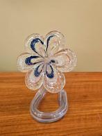 Decoratieve Glazen Bloem uit Italië Murano, Ophalen of Verzenden