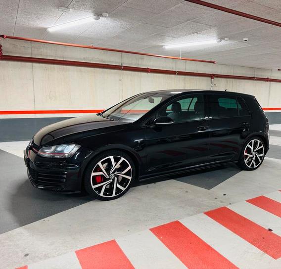 Volkswagen Golf 2.0 TSI 169KW 5D DSG 2013 Zwart, Auto's, Zwart, 4 cilinders, 1984 cc, Zwart