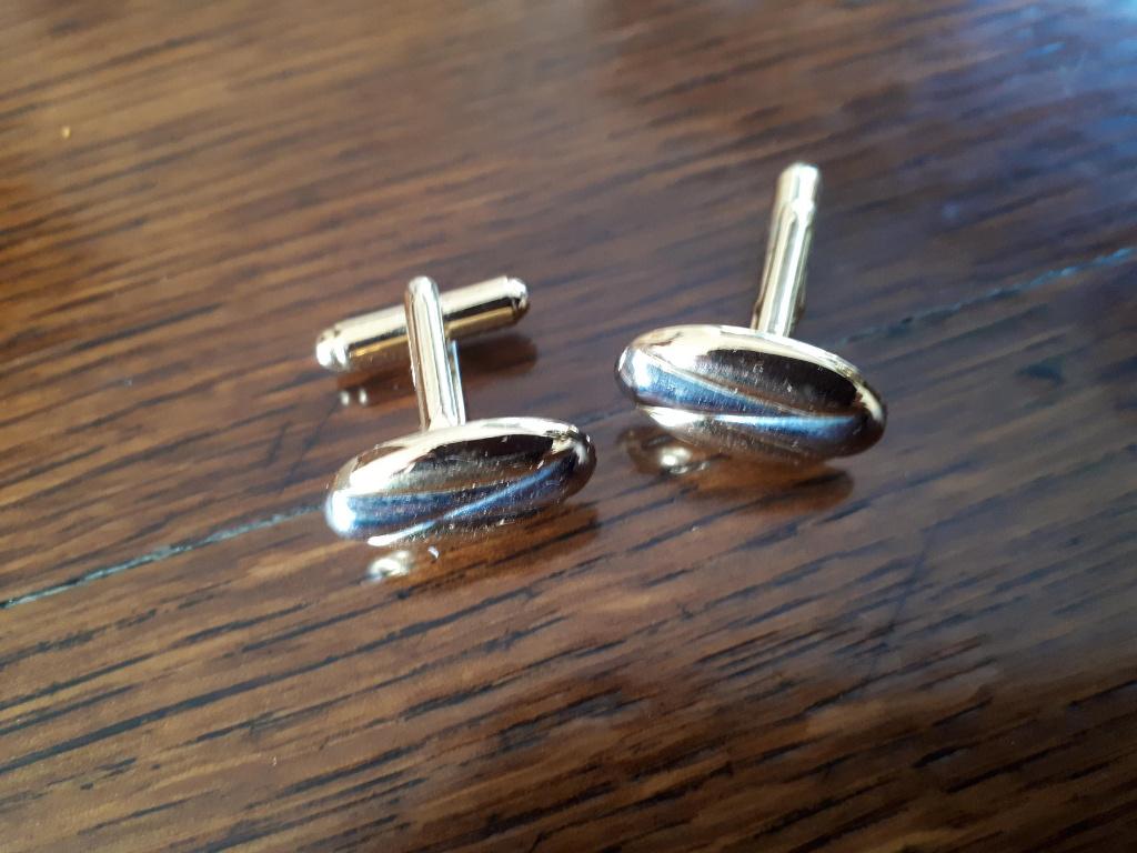 Ovale Manchetknopen, Ophalen, Gebruikt, Overige materialen