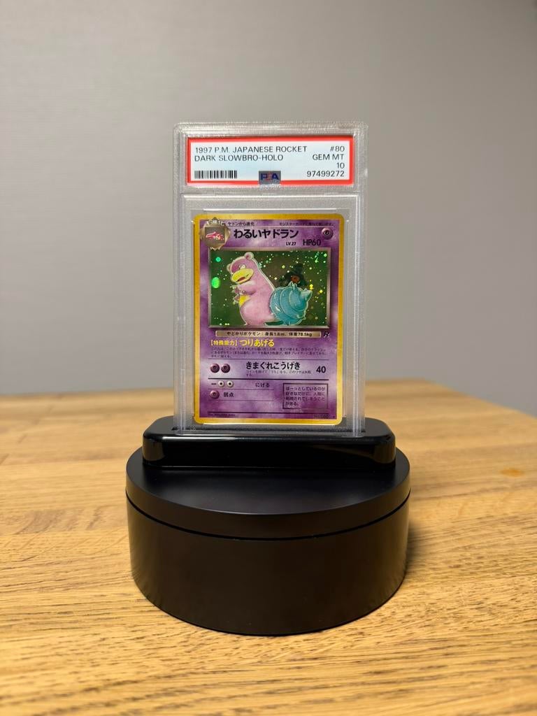 Dark Slowbro psa 10, Ophalen of Verzenden, Zo goed als nieuw