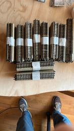 Märklin rechte rails, Wisselstroom, Gebruikt, Rails, Ophalen of Verzenden