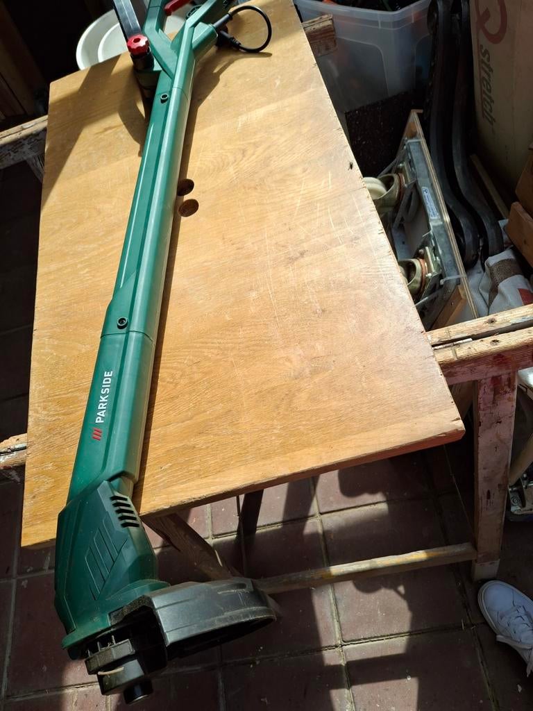 Parkside grastrimmer, Tuin en Terras, Grastrimmers, Ophalen, Zo goed als nieuw, Elektrisch
