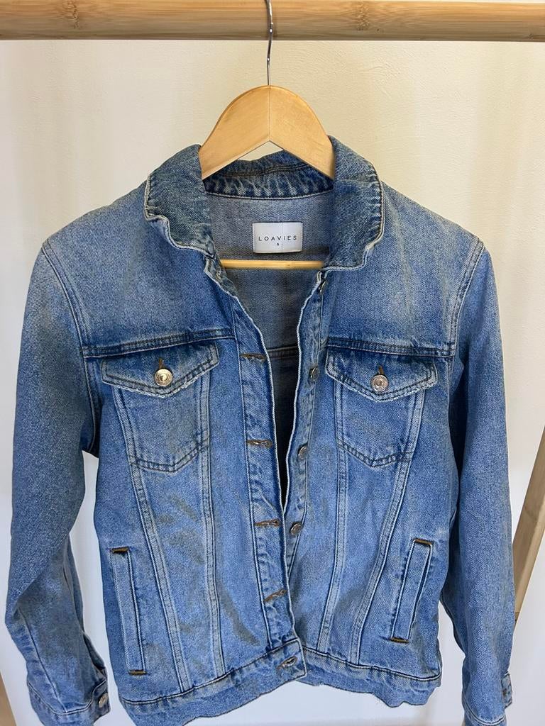 5- Loavies blauw spijkerjasje, -, Blauw, -, Ophalen of Verzenden