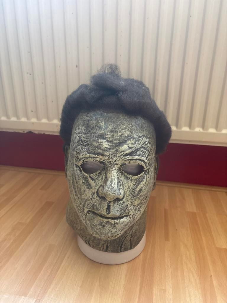 Helloween Michael Myers masker - Studio replica, Ophalen of Verzenden, Gebruikt, Accessoires