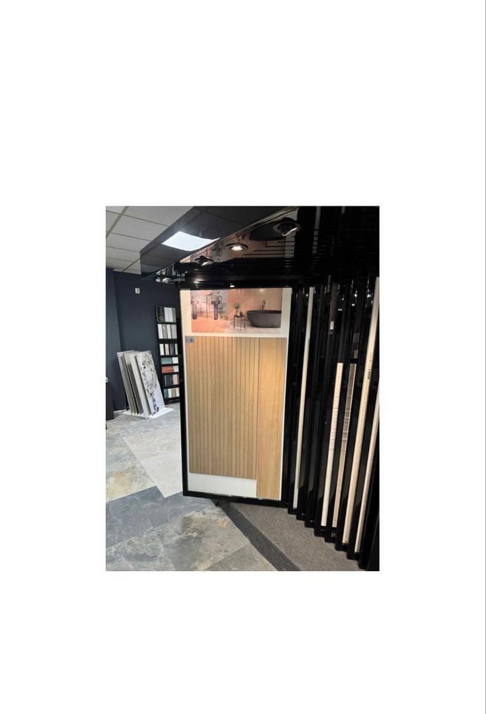 Presentatiemeubel showroom voor tegels panelen stelling, Ophalen, Nieuw