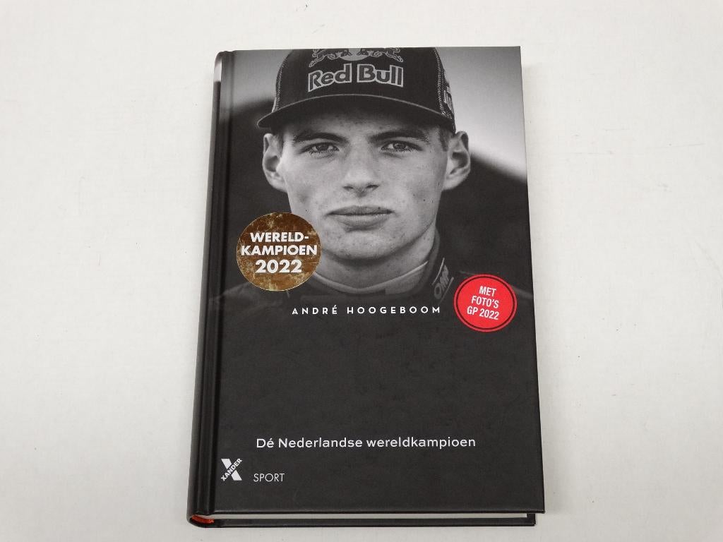 Max Verstappen de Wereldkampioen 2022 boek nog nieuw, Ophalen of Verzenden, Nieuw, Overige merken, Andre Hoogeboom