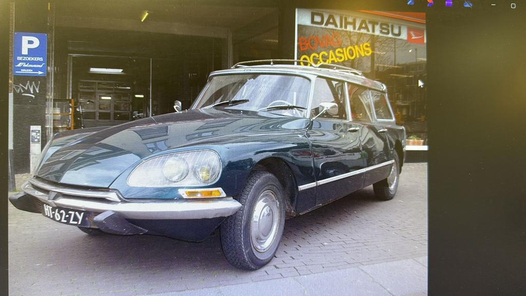 ds/id20 break 1969 harde auto, Auto's, Citroën, Particulier, DS, Benzine, Stationwagon, Handgeschakeld, Groen, Stof