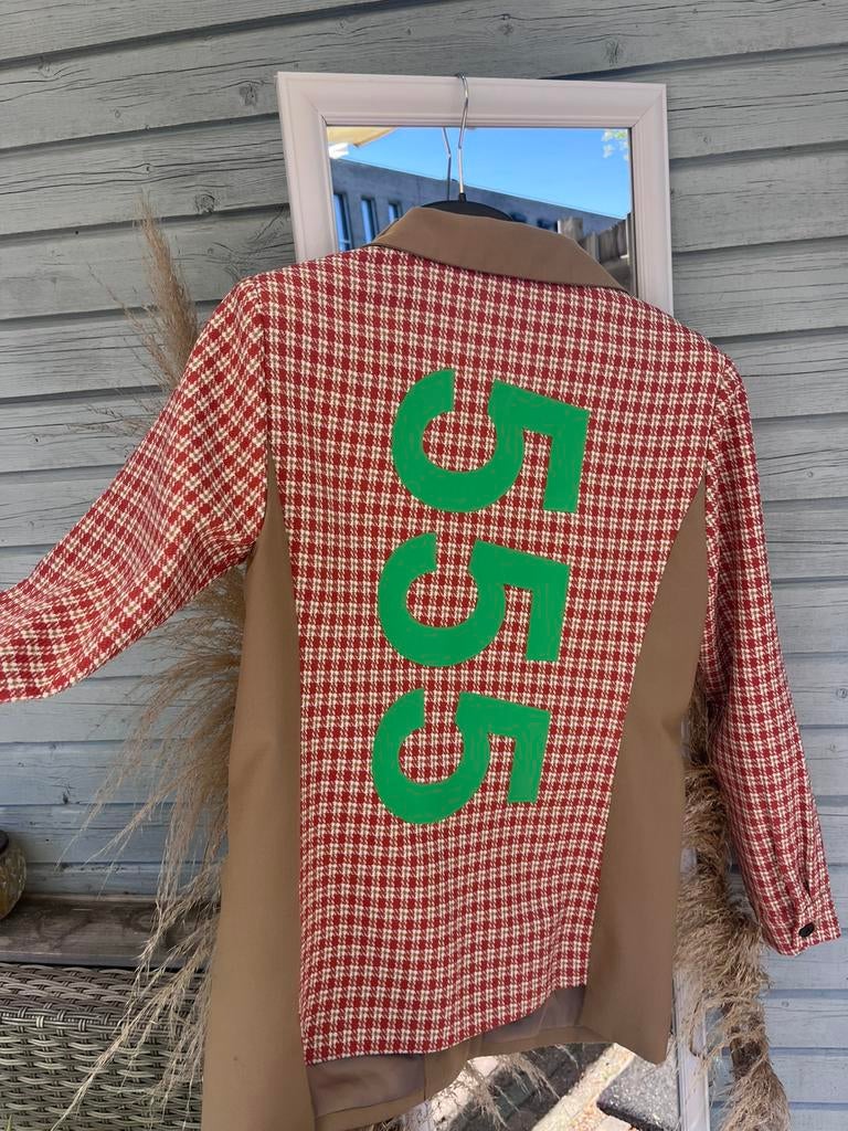 Blazer, Ophalen of Verzenden, Zo goed als nieuw, Maat 36 (S), Rood