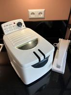 Fritel frituurpan 3l met fritessnijder, 2 tot 3 liter, Ophalen of Verzenden, Gebruikt, Uitneembare binnenpan