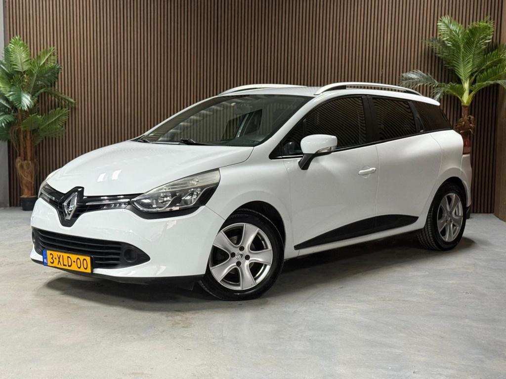Renault Clio Estate 0.9 TCe Expression Nieuw D. Ketting, Auto's, Renault, Wit, Origineel Nederlands, Handgeschakeld, Start-stop-systeem