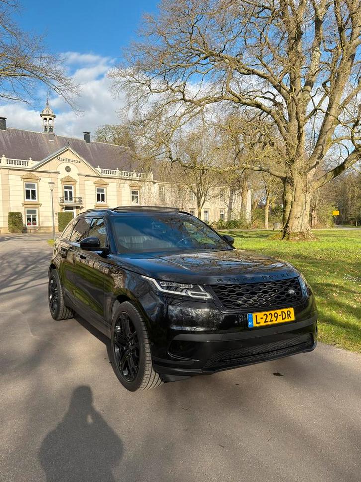 Range Rover Velar P250 R-Dynamic SE 2020 Santorini Black, Auto's, Land Rover, Particulier, 360° camera, 4x4, ABS, Achteruitrijcamera