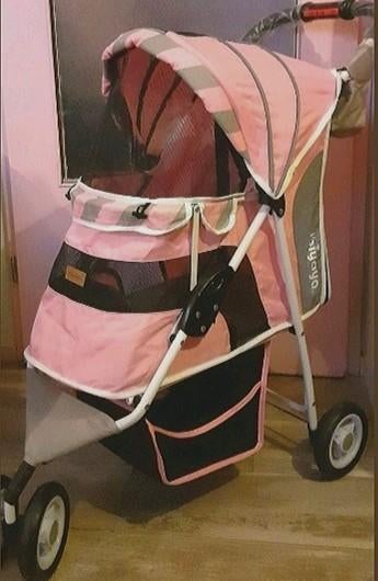 Compact honden buggy 1hand inklapbaar als Nieuw, Dieren en Toebehoren, Ophalen, Zo goed als nieuw