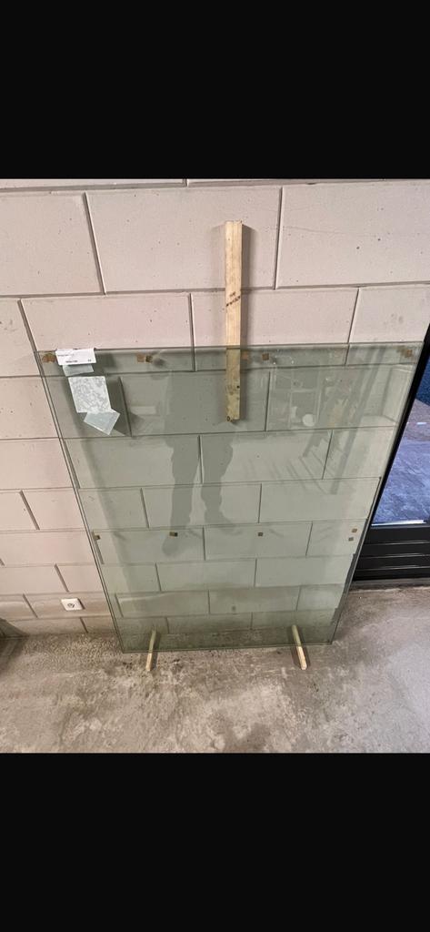 Gelaagd glas 1035x1395 2x, Doe-het-zelf en Verbouw, Glas en Ramen, Ophalen