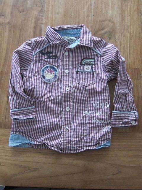 Vingino blouse overhemd maat 2 is 92 jongen, Kinderen en Baby's, Kinderkleding | Maat 92, Overhemd of Blouse, Zo goed als nieuw