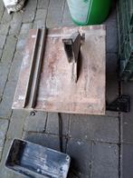 Tegelzaag, Ophalen, Gebruikt