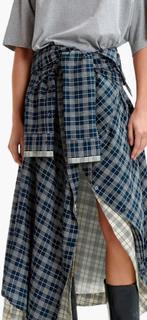 Fantastische geruite rok met hemdmouwen, maat 42, Kleding | Dames, Rokken, Ophalen of Verzenden, Nieuw, Maat 42/44 (L)