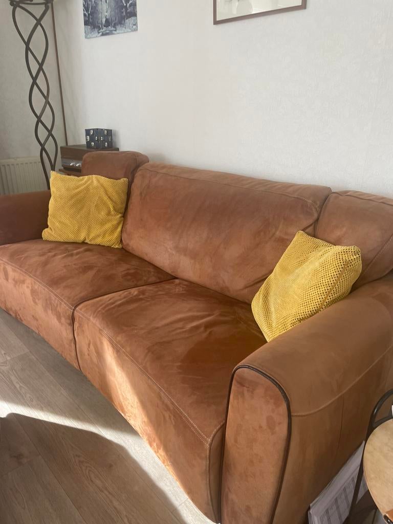 Bank 180 cm breed, Ophalen of Verzenden, Gebruikt
