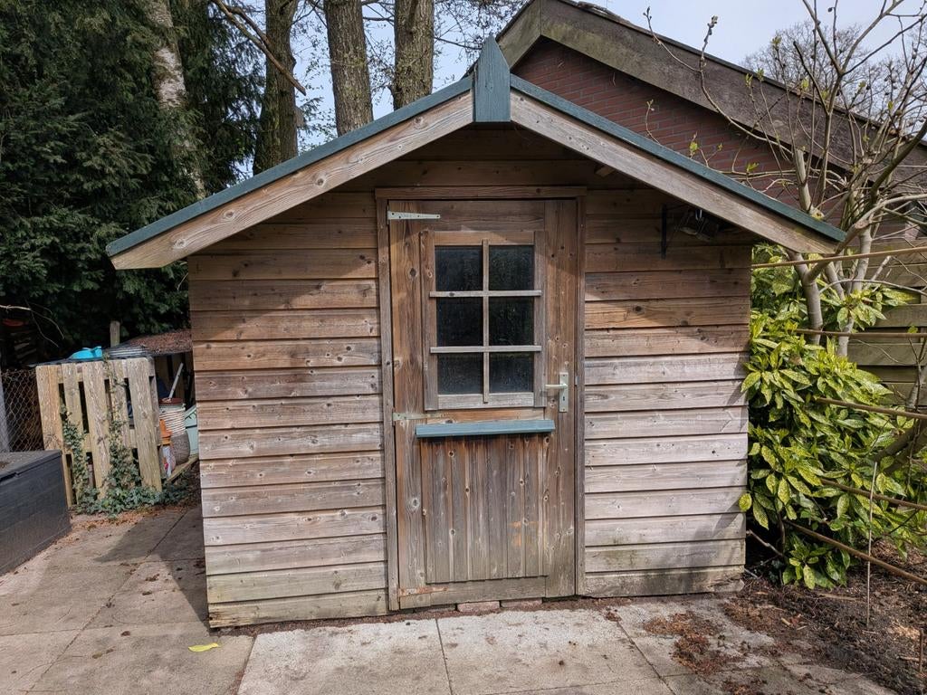 Houten schuur/tuinhuis, Tuin en Terras, Tuinhuizen, Ophalen