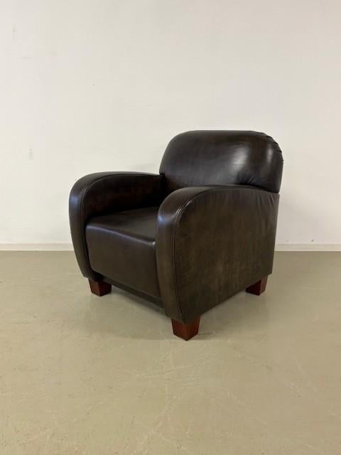 Art Deco Engelse fauteuil, Huis en Inrichting, Fauteuils, Ophalen, Gebruikt, Art Deco / Klassiek, 75 tot 100 cm
