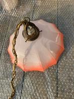 Authentiek plafondlampje - doorsnede 25 cm, Ophalen, Glas