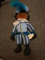 Zwarte Piet knuffel blauw Sint Sinterklaas Blokker, Ophalen of Verzenden, Zo goed als nieuw