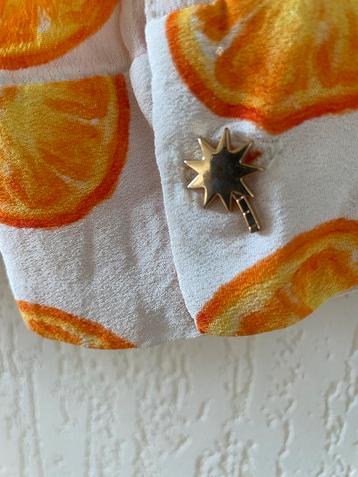 Fabienne Chapot Sinaasappel Blouse S/M beschikbaar voor biedingen