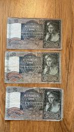 3x 10 Gulden 1940., Ophalen of Verzenden, Koningin Wilhelmina, 10 gulden