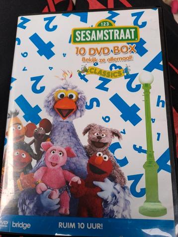 Sesamstraat complete dvd box, 10 dvd beschikbaar voor biedingen