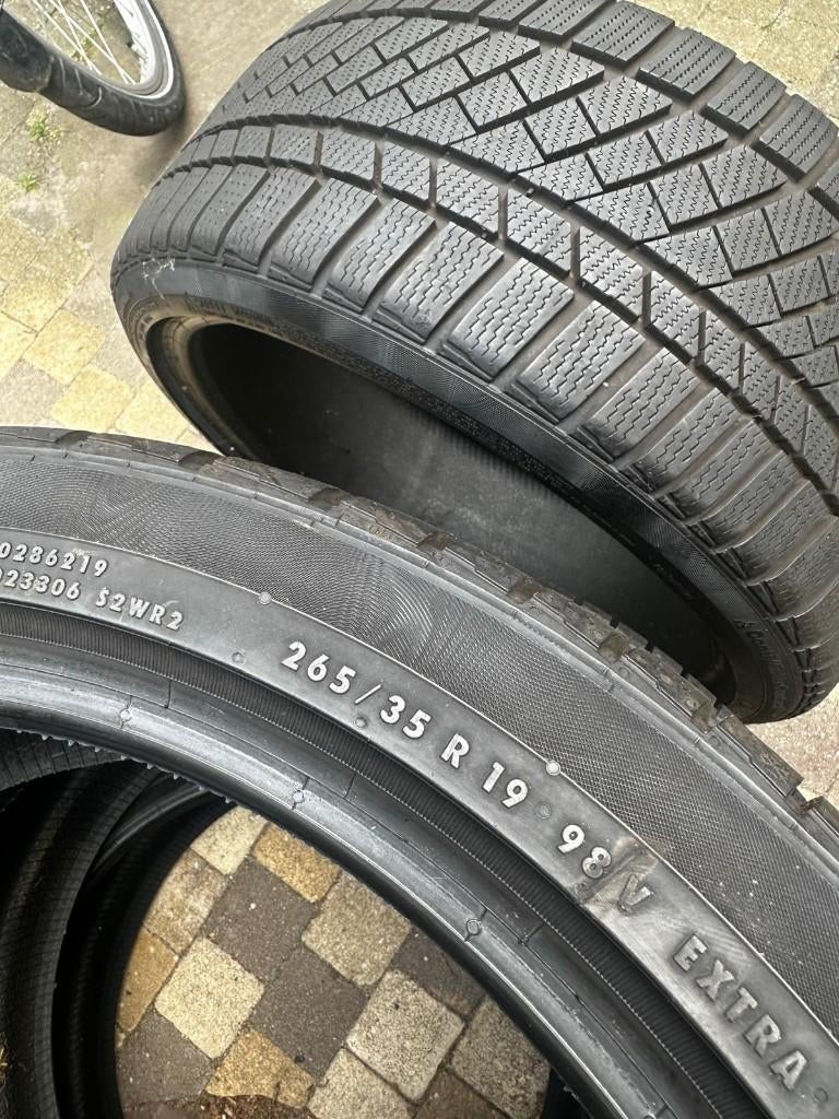 winterbanden Continental (BMW), Ophalen