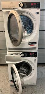 AEG 8000 Wasmachine &  Droger Set - 8kg, A+++ 1600 toeren, Witgoed en Apparatuur, Wasmachines, 6 tot 8 kg, Ophalen of Verzenden