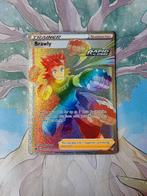 Pokemon chilling reign brawly rainbow trainer 212/198, Hobby en Vrije tijd, Verzamelkaartspellen | Pokémon, Ophalen of Verzenden