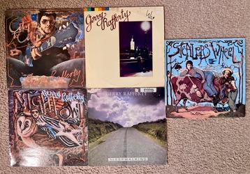 5 LP’s Gerry Rafferty beschikbaar voor biedingen