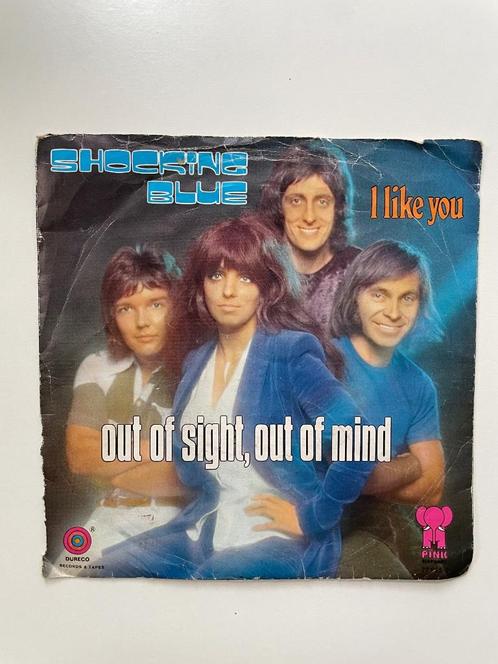 Shocking Blue - Out of Sight, Out of Mind. Single, Cd's en Dvd's, Vinyl Singles, Gebruikt, Single, Pop, 7 inch, Ophalen of Verzenden