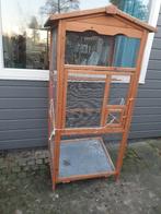Vogelkooi, Ophalen, Gebruikt, Hout, Vogelkooi