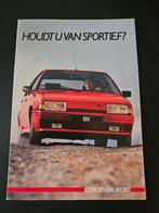 Brochure Citroën BX Sport model 1986, Ophalen of Verzenden, Zo goed als nieuw, Citroën