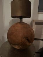 Teak hout lamp, Ophalen, Zo goed als nieuw, Hout, Minder dan 50 cm