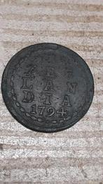 Duit Zeelandia 1794, Postzegels en Munten, Munten | Nederland, Verzenden, Vóór koninkrijk, Overige waardes