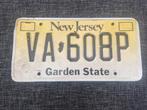 Kentekenplaat New Jersey USA Nummerbord Nummerplaat License, Ophalen of Verzenden