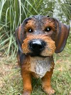Teckel beeld tuin huisdier  hond, Ophalen, Nieuw, Kunststof, Dierenbeeld