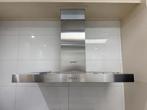 Rvs indesit afzuigkap, Ophalen, Wandschouwkap, Zo goed als nieuw, 600 tot 800 m³ per uur