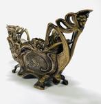 595. Messing jardinière, Art Nouveau, Ophalen of Verzenden