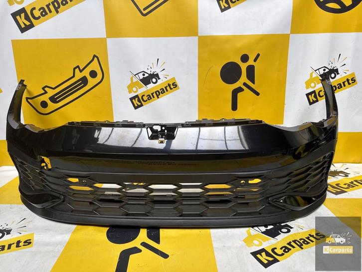 GOLF 8 VIII GTI CLUBSPORT Voorbumper 5H0807221D, Auto-onderdelen, Carrosserie en Plaatwerk, Bumper, Volkswagen, Voor, Gebruikt