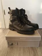 Tamaris Wortmann veterboots mt 41, Tamaris, Zwart, Lage of Enkellaarzen, Ophalen of Verzenden