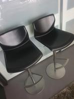 ***5x Lapalma Kai design barkrukken (donkerbruin leder)***, 5 krukken of meer, Ophalen, Zo goed als nieuw, 60 tot 90 cm