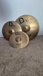 Cymbal stagg set - 13" hihat, 16" crash, 20" Ride, Muziek en Instrumenten, Drumstellen en Slagwerk, Ophalen of Verzenden, Zo goed als nieuw