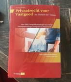 Studieboek Privaatrecht voor vastgoed, Ophalen of Verzenden, Beta, Zo goed als nieuw, HBO