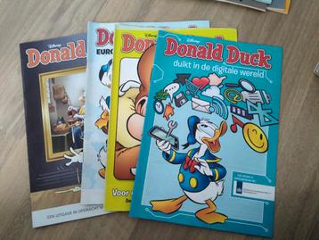 4 speciale edities Donald Duck beschikbaar voor biedingen
