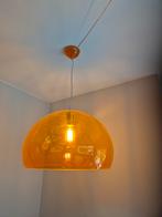 Oranje Kartell Hanglamp, Huis en Inrichting, Lampen | Hanglampen, Ophalen, Kunststof, Gebruikt, Minder dan 50 cm